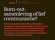 burn out samenleving of lief communisme trappenburg