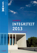 omslag jaarboek integriteit 2013