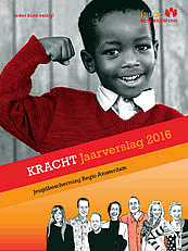 omslag kracht jaarverslag 2016 jeugdbescherming Amsterdam