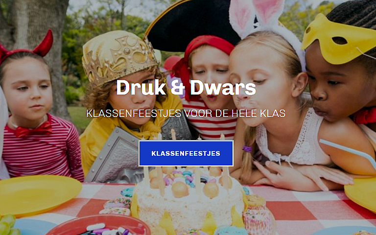 Homepage Druk & Dwars