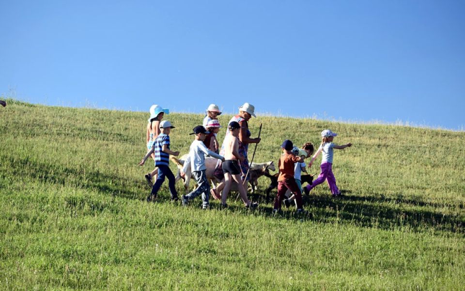 Jongeren in de natuur