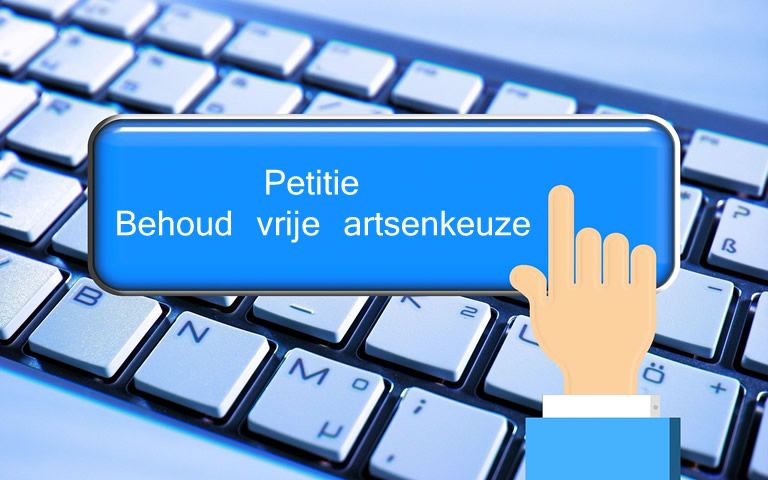 Teken de petitie behoud vrje artsenkeuze