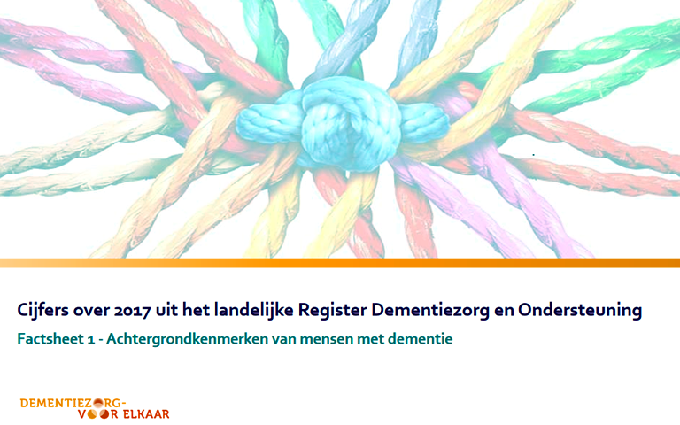 Cijfers over 2017 uit het landelijke Register Dementiezorg en Ondersteuning