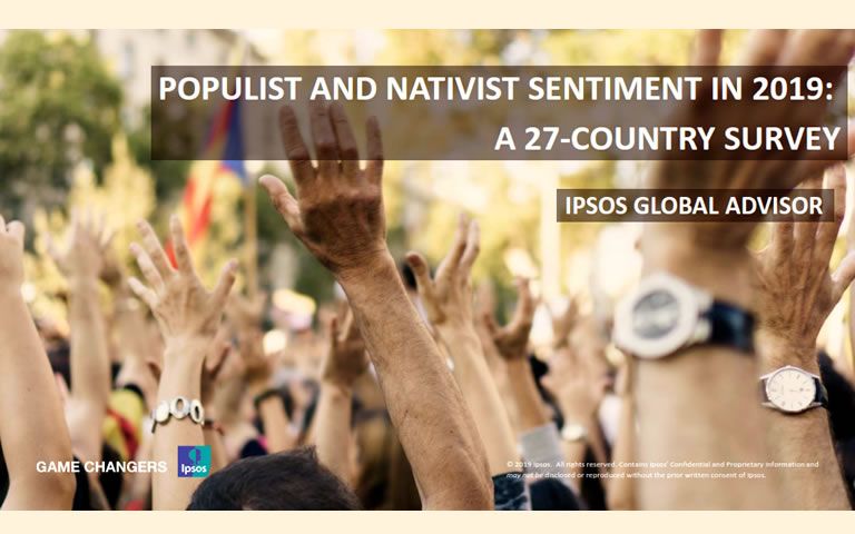 Nieuw Ipsos global onderzoek 2019