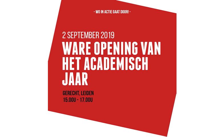Ware opening van het acadeisch jaar in Leiden