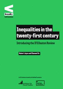 omslag Inequalities in the twenty-first century