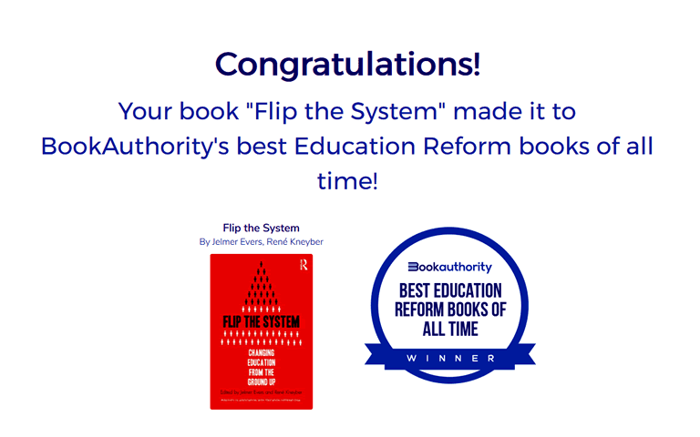 Congratulations Flip the system