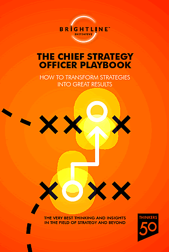 Omslag The chief strategy officer playbook. 